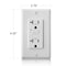 Faith Self-Test 20A TR WR GFCI Outlet Receptacle, White, PK 10 GLS-20ATRWR-WH-10 - alternate 4